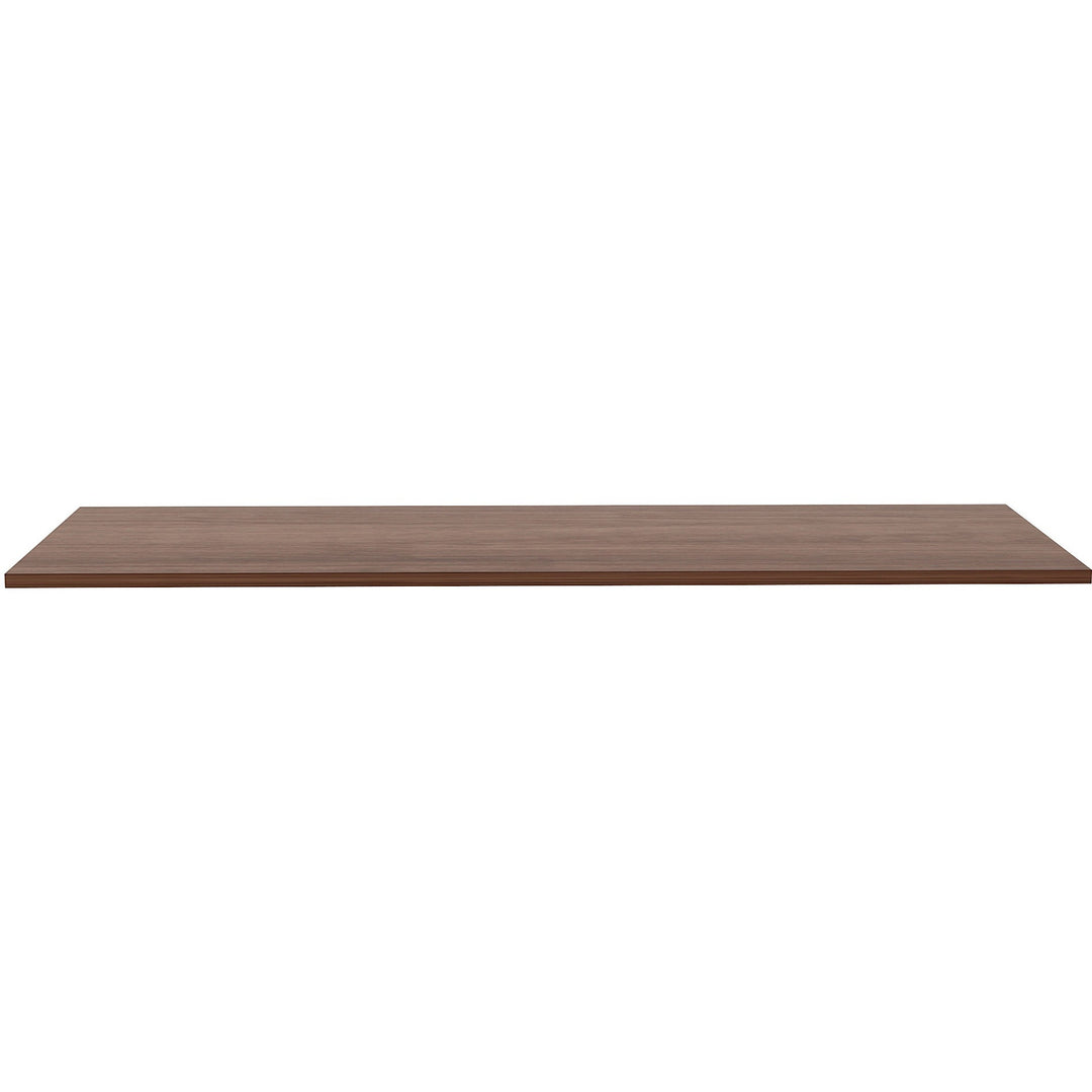 Image of Lorell Tabletop, Height-Adjustable, 24"x72"x1", Walnut