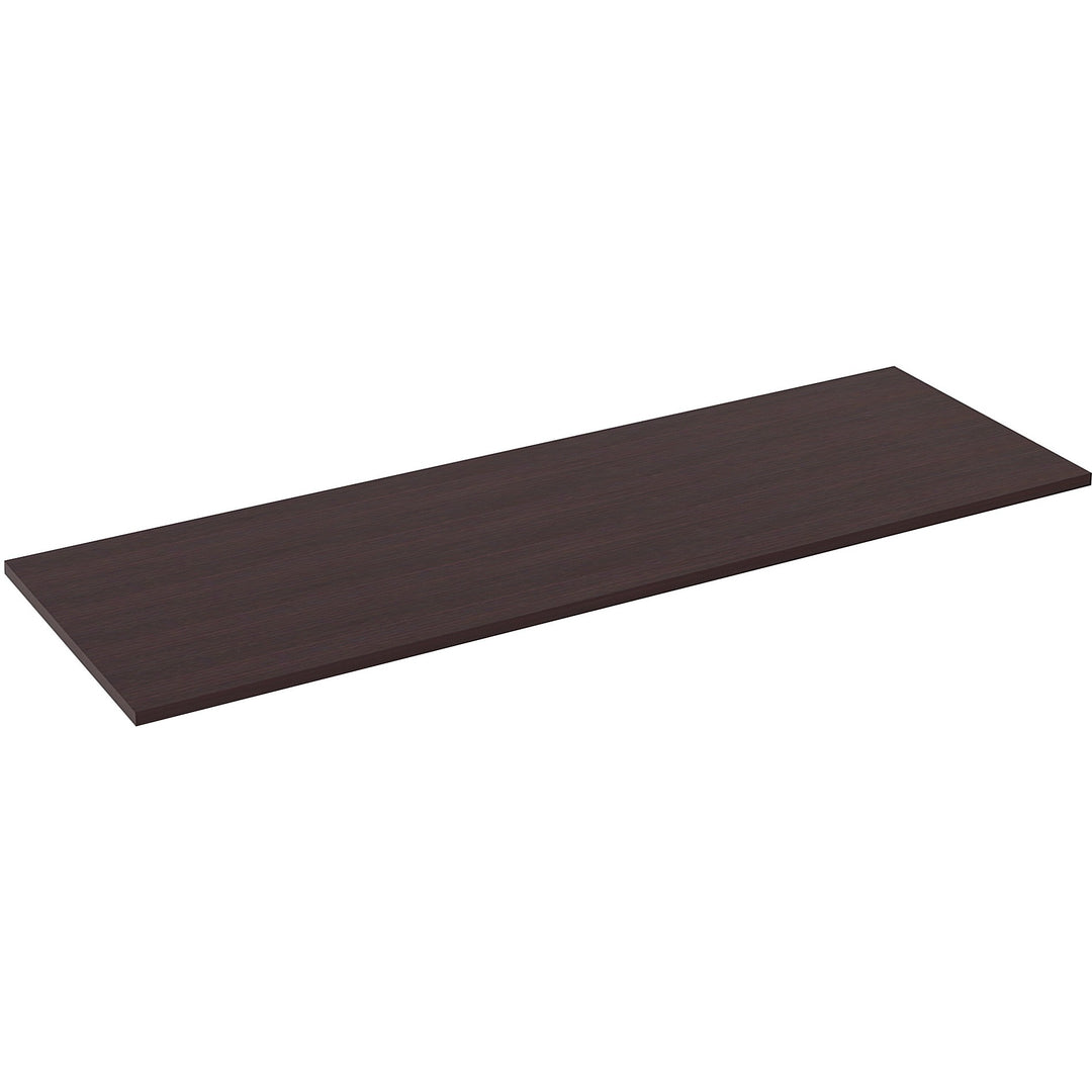 Image of Lorell Height Adj Tabletop, 24"x72", Espresso