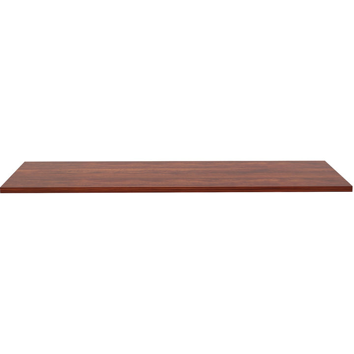 Image of Lorell Height Adj Tabletop, 60"x24", Cherry