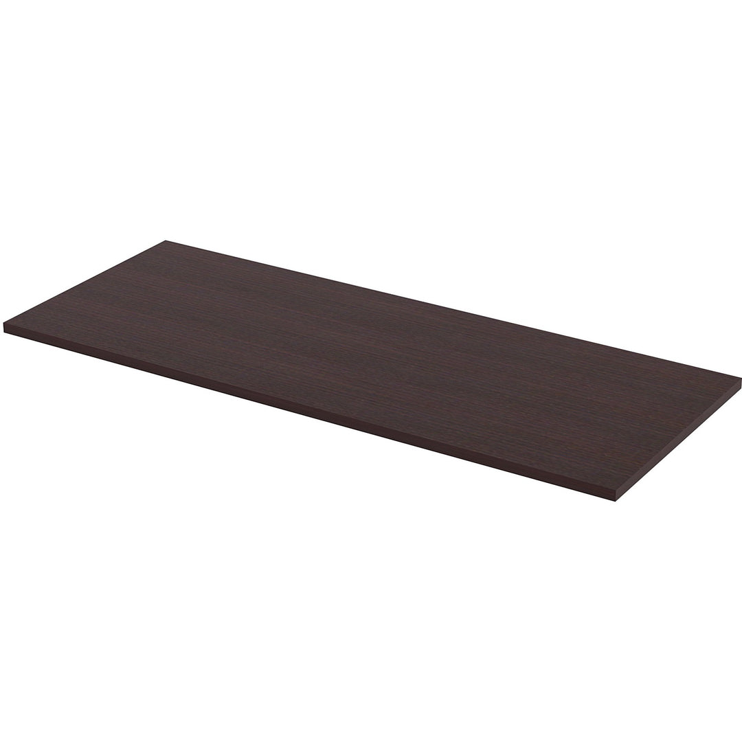 Image of Lorell Height Adj Tabletop, 24"x60", Espresso