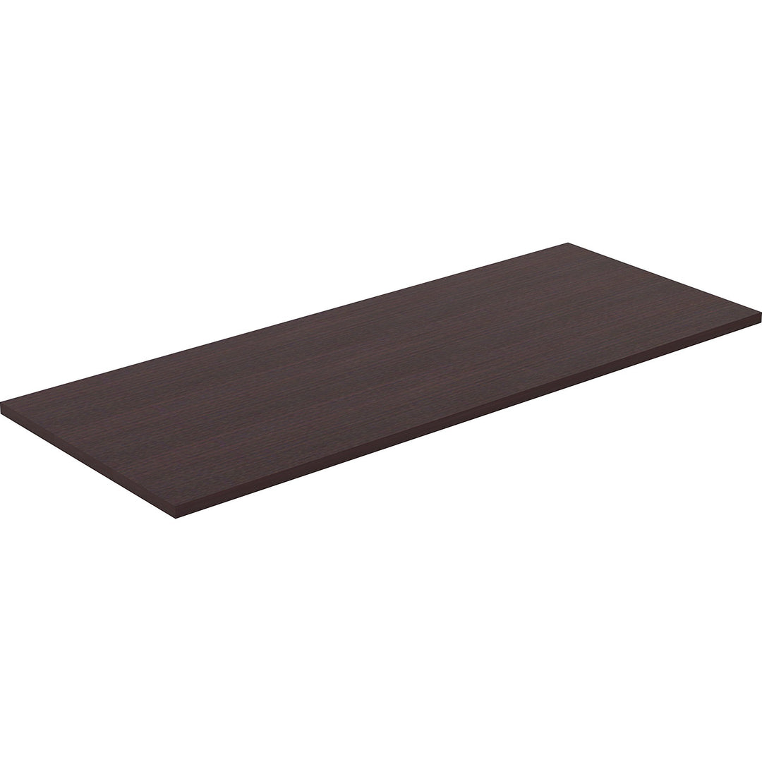 Image of Lorell Height Adj Tabletop, 24"x60", Espresso