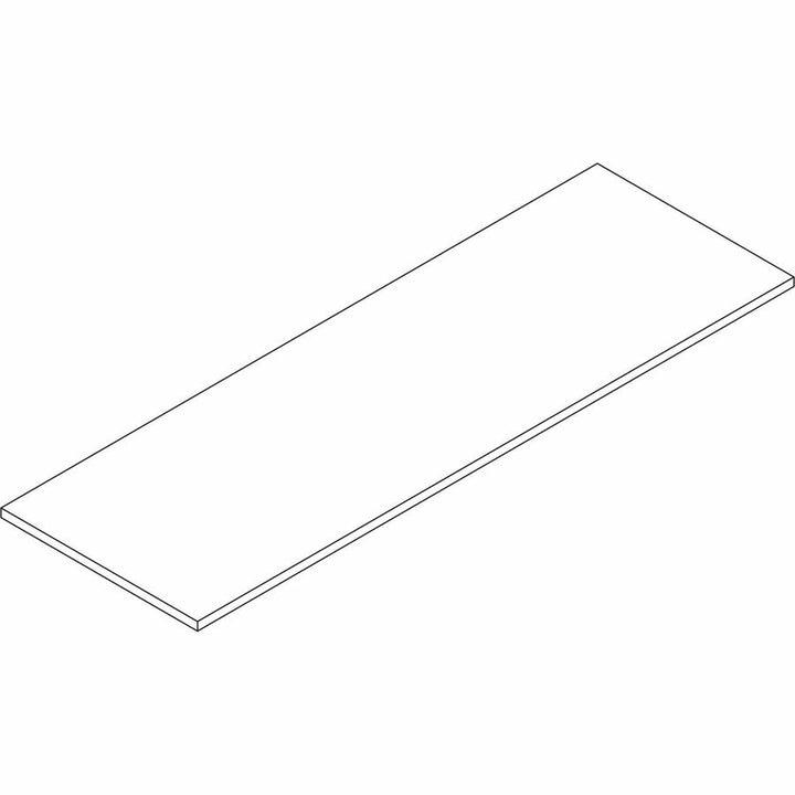 Image of Lorell Height Adj Tabletop, 24"x60", Espresso