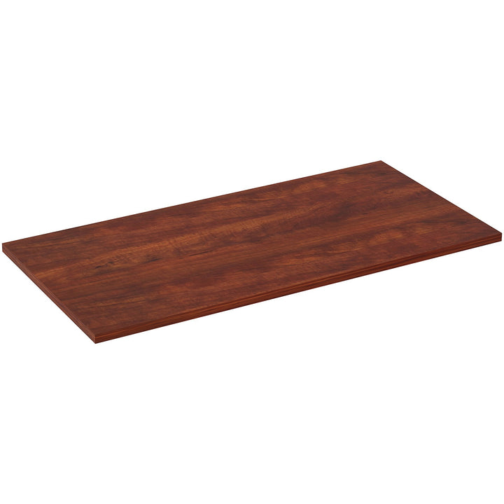 Image of Lorell Height Adj Tabletop, 48"x24", Cherry