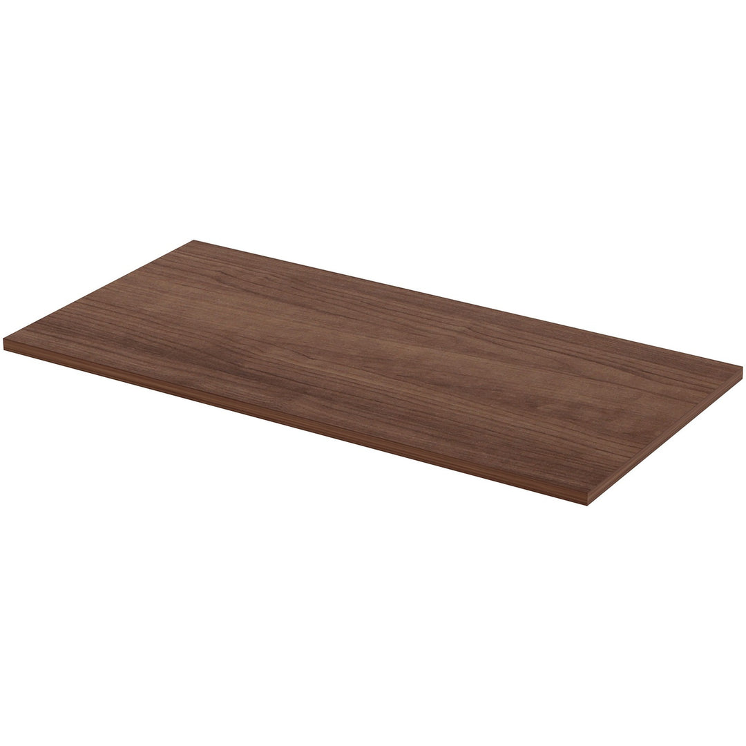 Image of Lorell Tabletop, Height-Adjustable, 24"x48"x1", Walnut