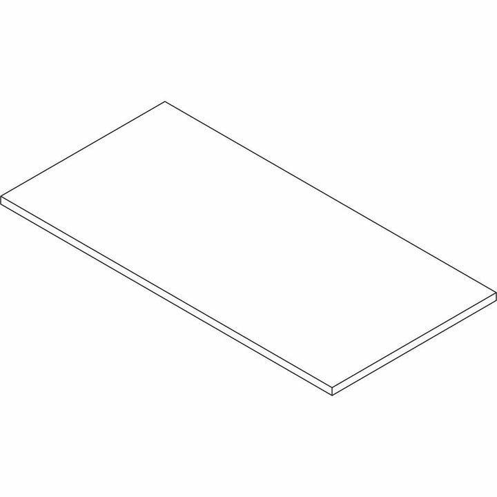 Image of Lorell Height Adj Tabletop, 24"x48", Espresso