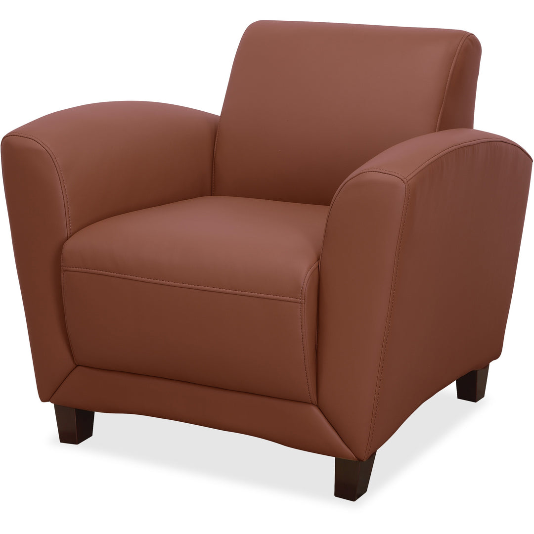 Image of Lorell Club Chair, 34-1/2"x36"x31-1/4", Tan