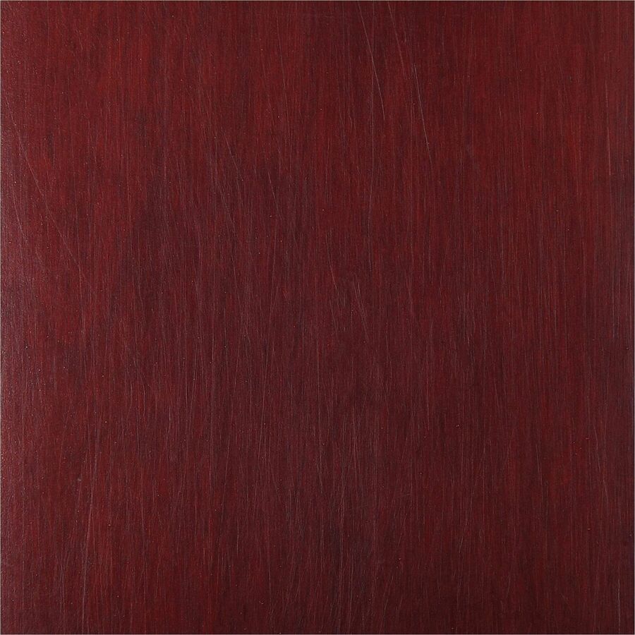 Image of Lorell Hi-Back Exec Chair,26.77"x29.5"x42.91"-45.87",Black/Mahogany