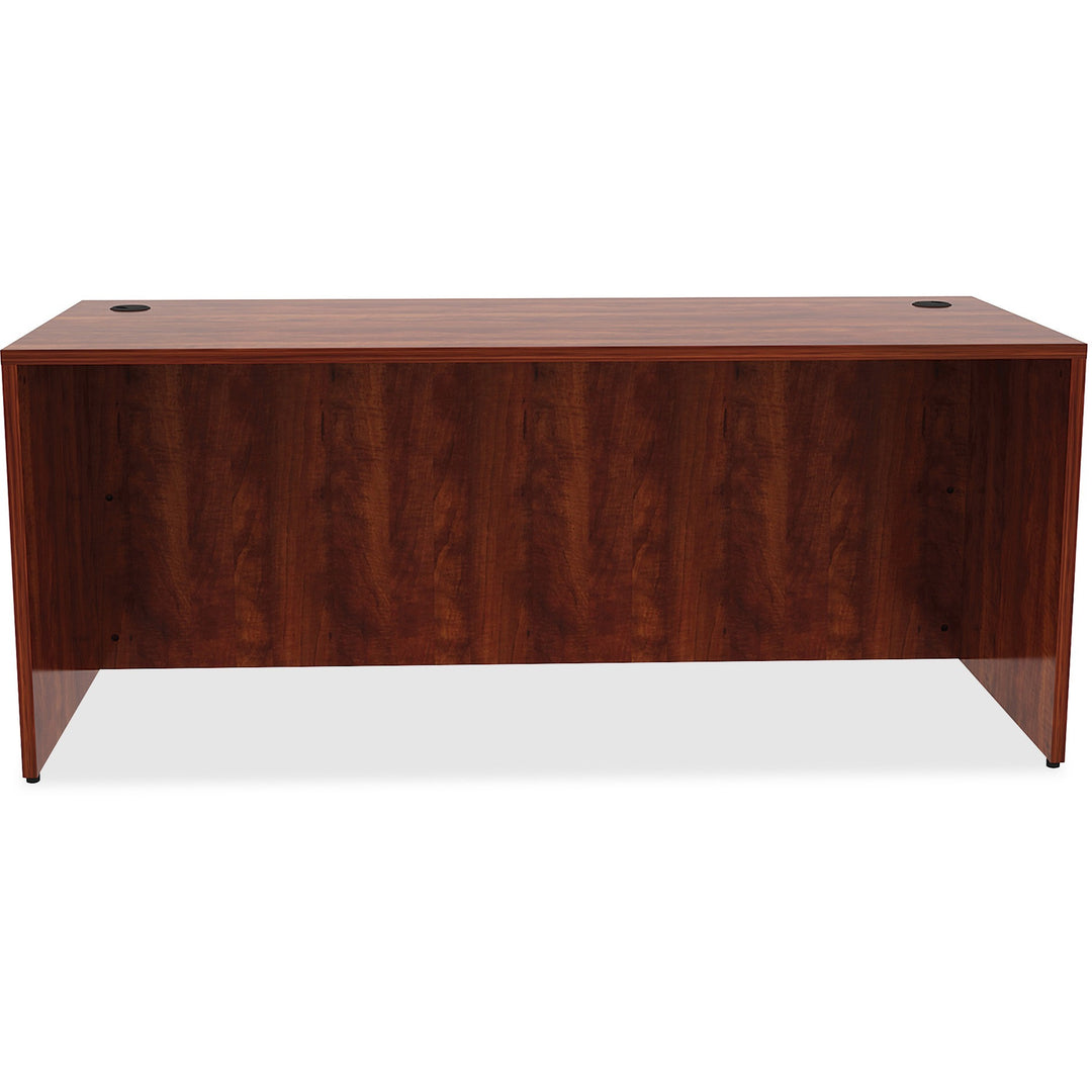 Image of Lorell Lam Desk, 72"x30"x29-1/2", Cherry