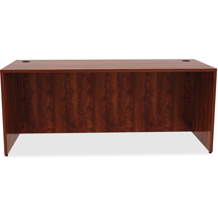 Image of Lorell Lam Desk, 72"x30"x29-1/2", Cherry