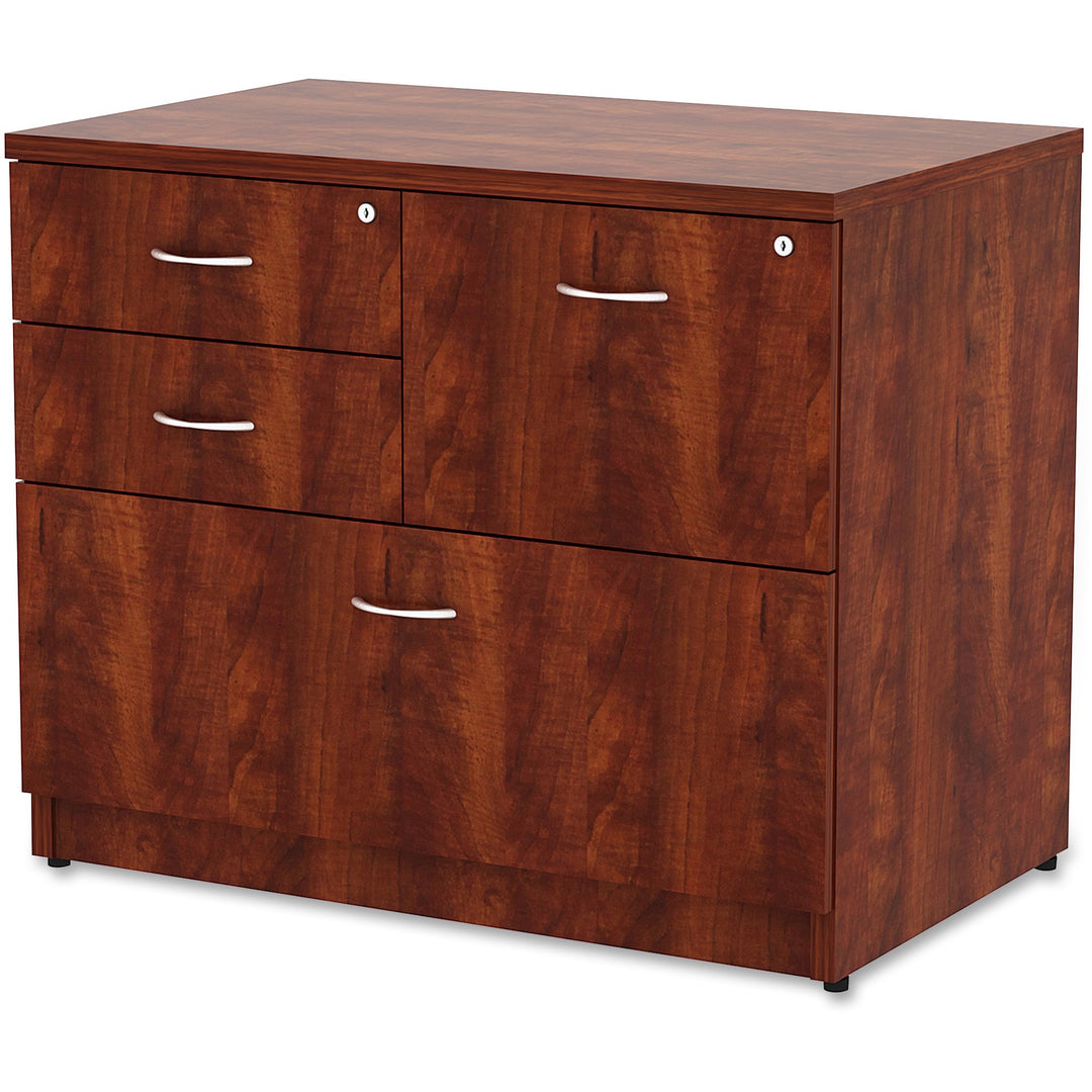 Image of Lorell Lateral File, 3B/F, 35-1/2"x22'x29-1/2", Cherry