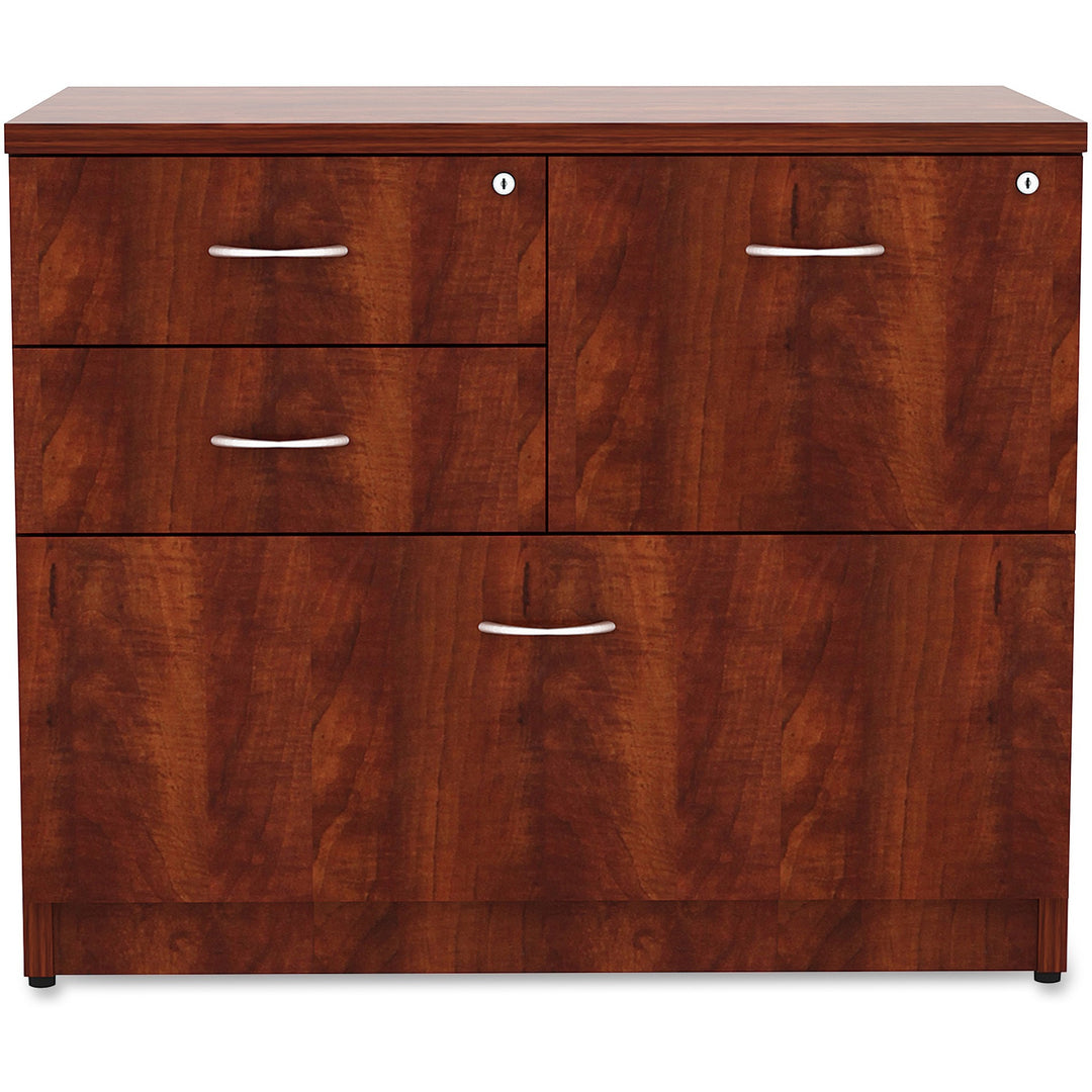 Image of Lorell Lateral File, 3B/F, 35-1/2"x22'x29-1/2", Cherry