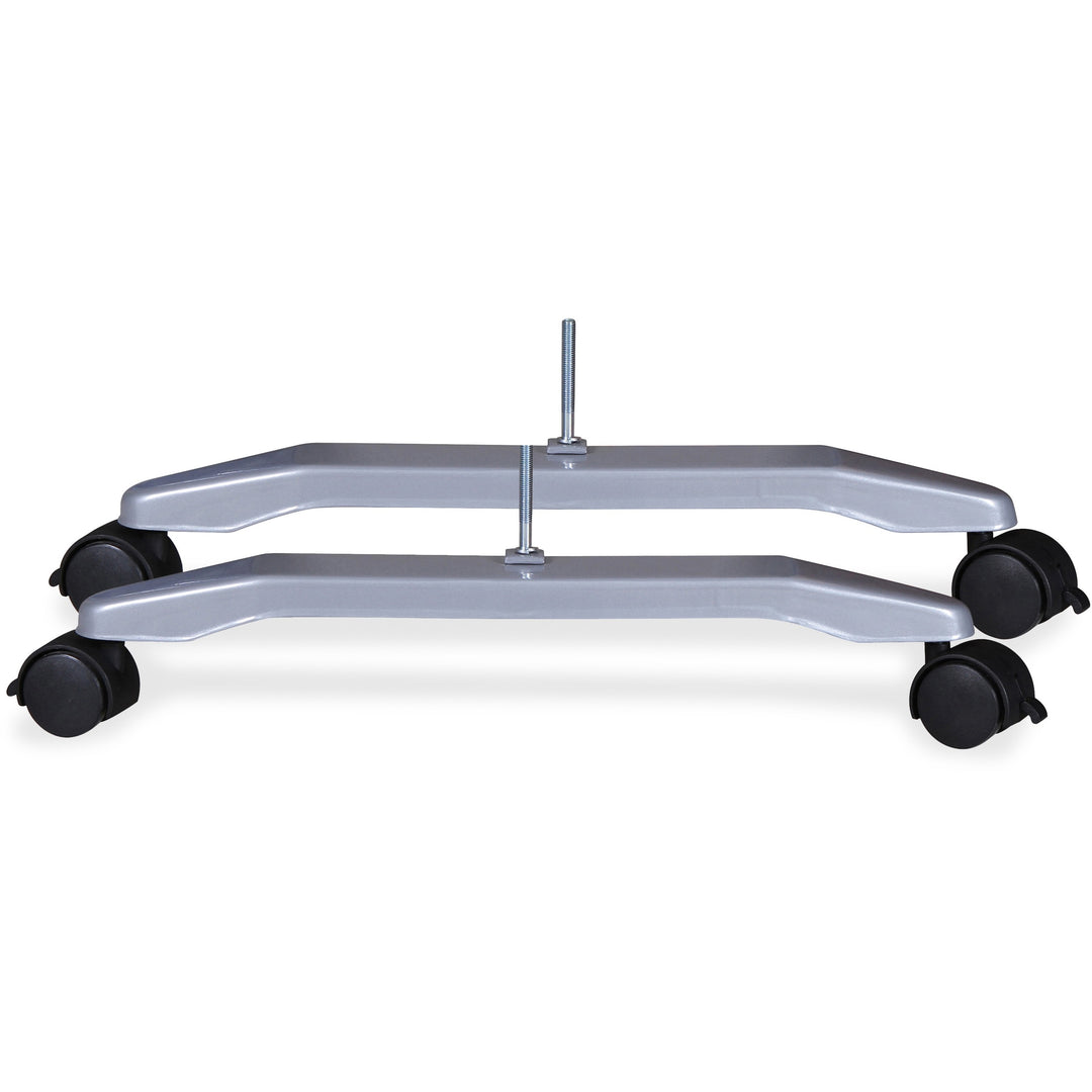 Image of Lorell Mobile T-Foot, 2-3/8"Wx20-1/8"Dx4-1/8"H, Silver
