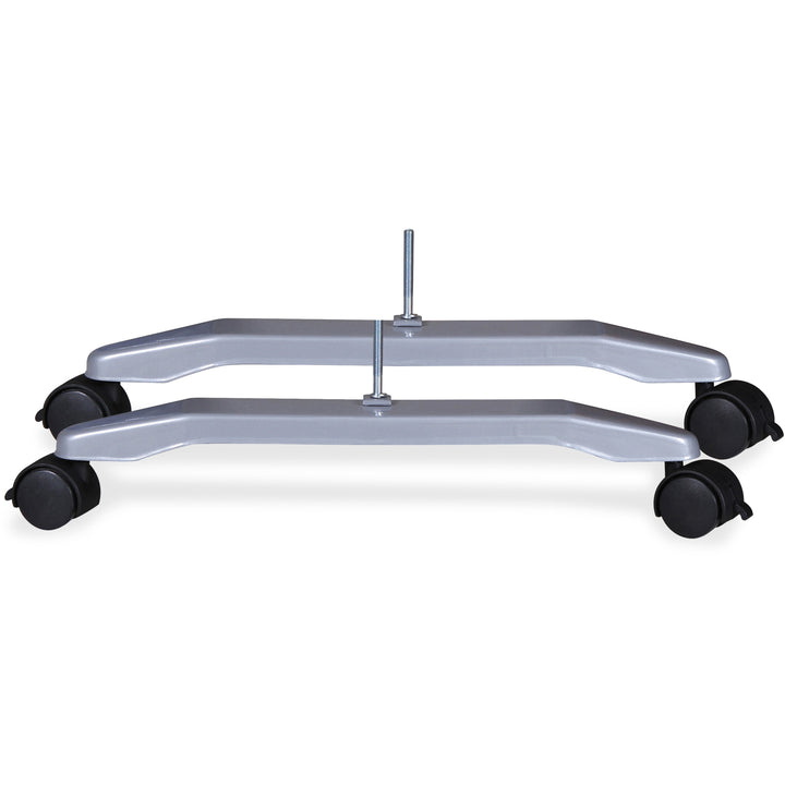 Image of Lorell Mobile T-Foot, 2-3/8"Wx20-1/8"Dx4-1/8"H, Silver