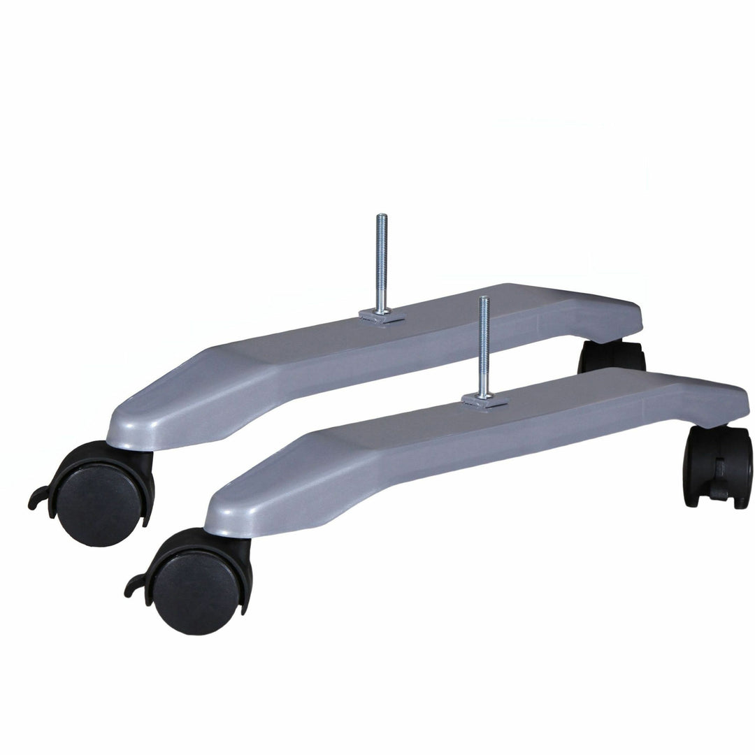 Image of Lorell Mobile T-Foot, 2-3/8"Wx20-1/8"Dx4-1/8"H, Silver