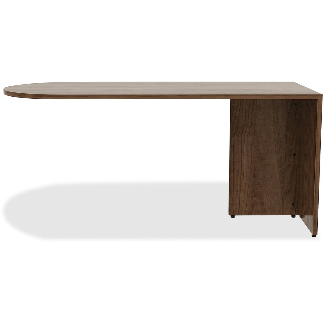 Image of Lorell Peninsula 6630, Box 1, 29-1/2"x66'x29-1/2", Walnut