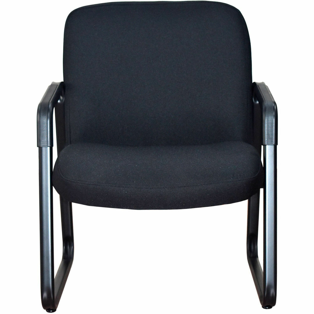 Image of Lorell 84586 Deluxe Guest Seating Big & Tall Guest Chair with Arms