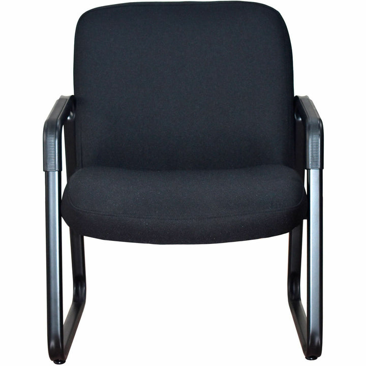 Image of Lorell 84586 Deluxe Guest Seating Big & Tall Guest Chair with Arms
