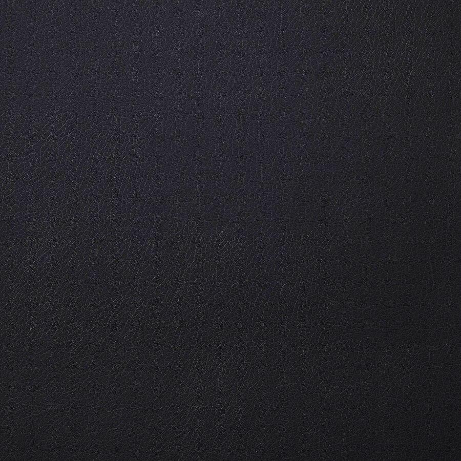 Image of Lorell Leather Guest Chair, 26-1/4"x27-1/4"x35", Black