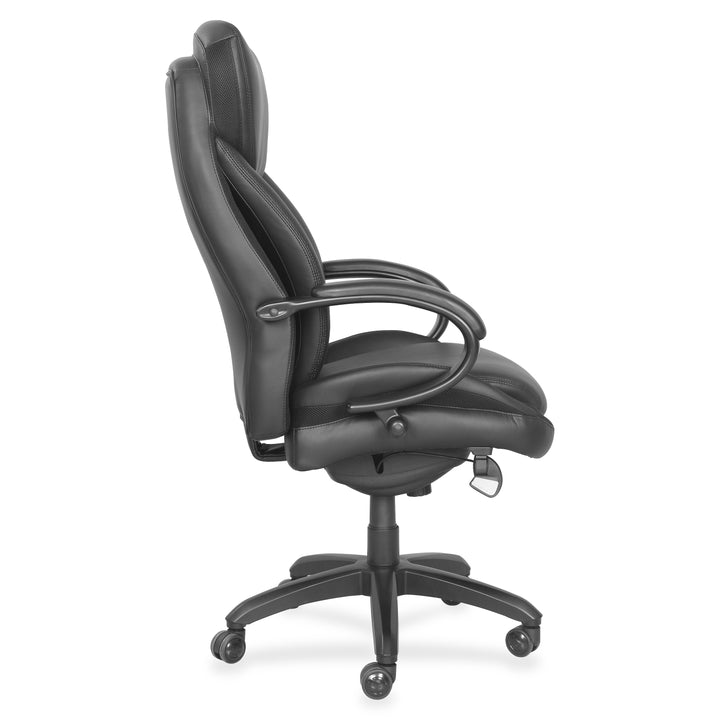 Image of La-Z-Boy® Faux Exec Leather Chair, 32-3/4"x27-3/4"x42-1/4", BK