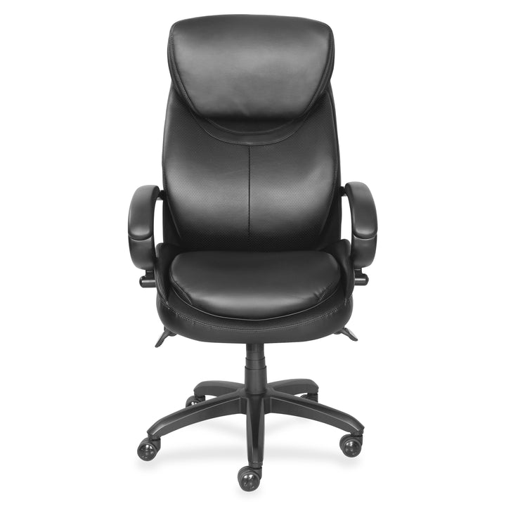 Image of La-Z-Boy® Faux Exec Leather Chair, 32-3/4"x27-3/4"x42-1/4", BK