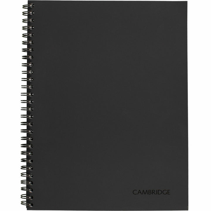Image of Mead® Limited Meeting Notebook, 9-1/2"x7-1/4", Rld, 80Pgs, BK