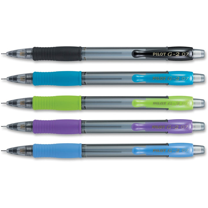 Image of G2 31776 Mechanical Pencils, 0.7 mm Lead, HB/#2, Refillable, Assorted Barrel, 5 / Pack