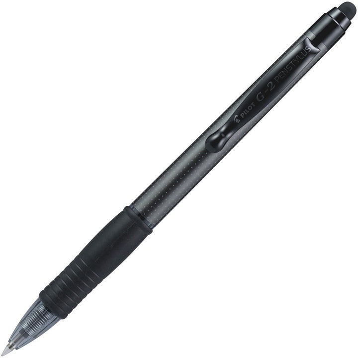 Image of Pilot® Pen Stylus, G2, Fine Pt, 2/PK, Black