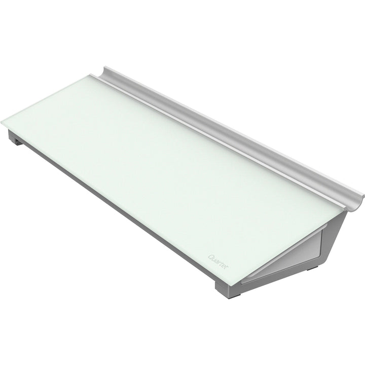 Image of Quartet® Glass Dry Erase Desktop Computer Pad, 18" x 6", White Surface