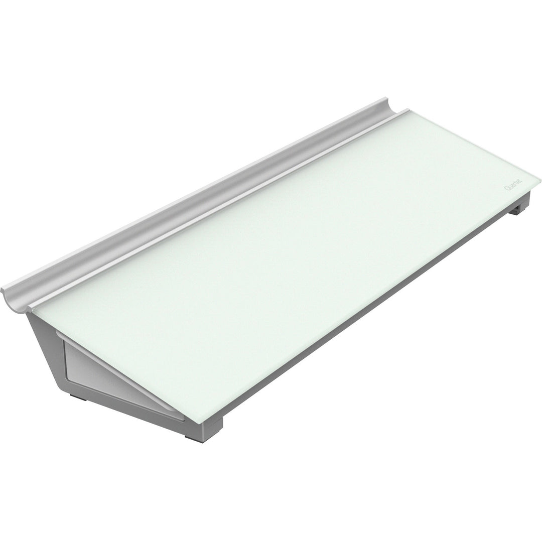Image of Quartet® Glass Dry Erase Desktop Computer Pad, 18" x 6", White Surface