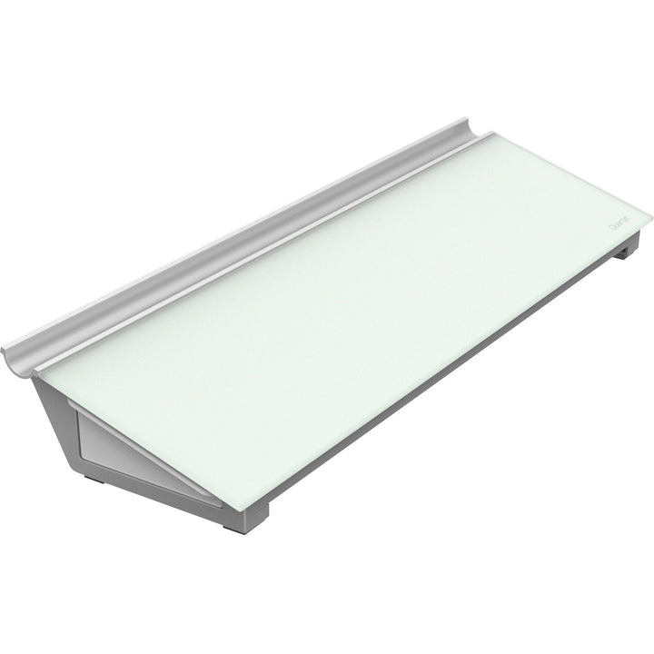 Image of Quartet® Glass Dry Erase Desktop Computer Pad, 18" x 6", White Surface