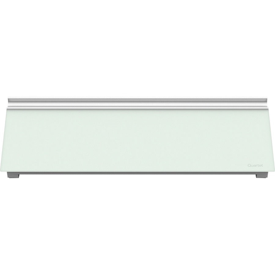 Image of Quartet® Glass Dry Erase Desktop Computer Pad, 18" x 6", White Surface