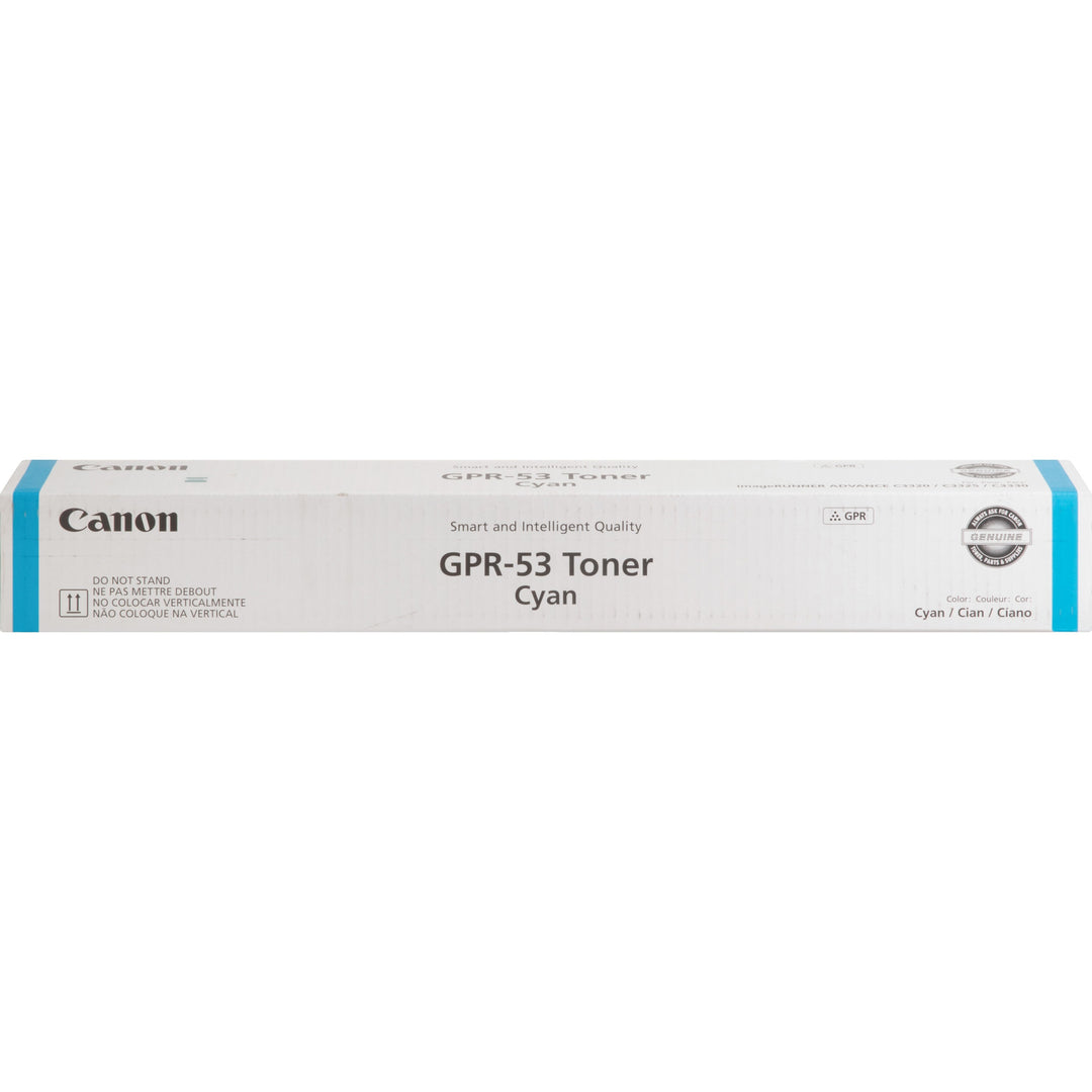 Image of Canon® Toner Cartridge, f/iR Adv 3325, GPR53, 19,000 Pg Yield, CYN
