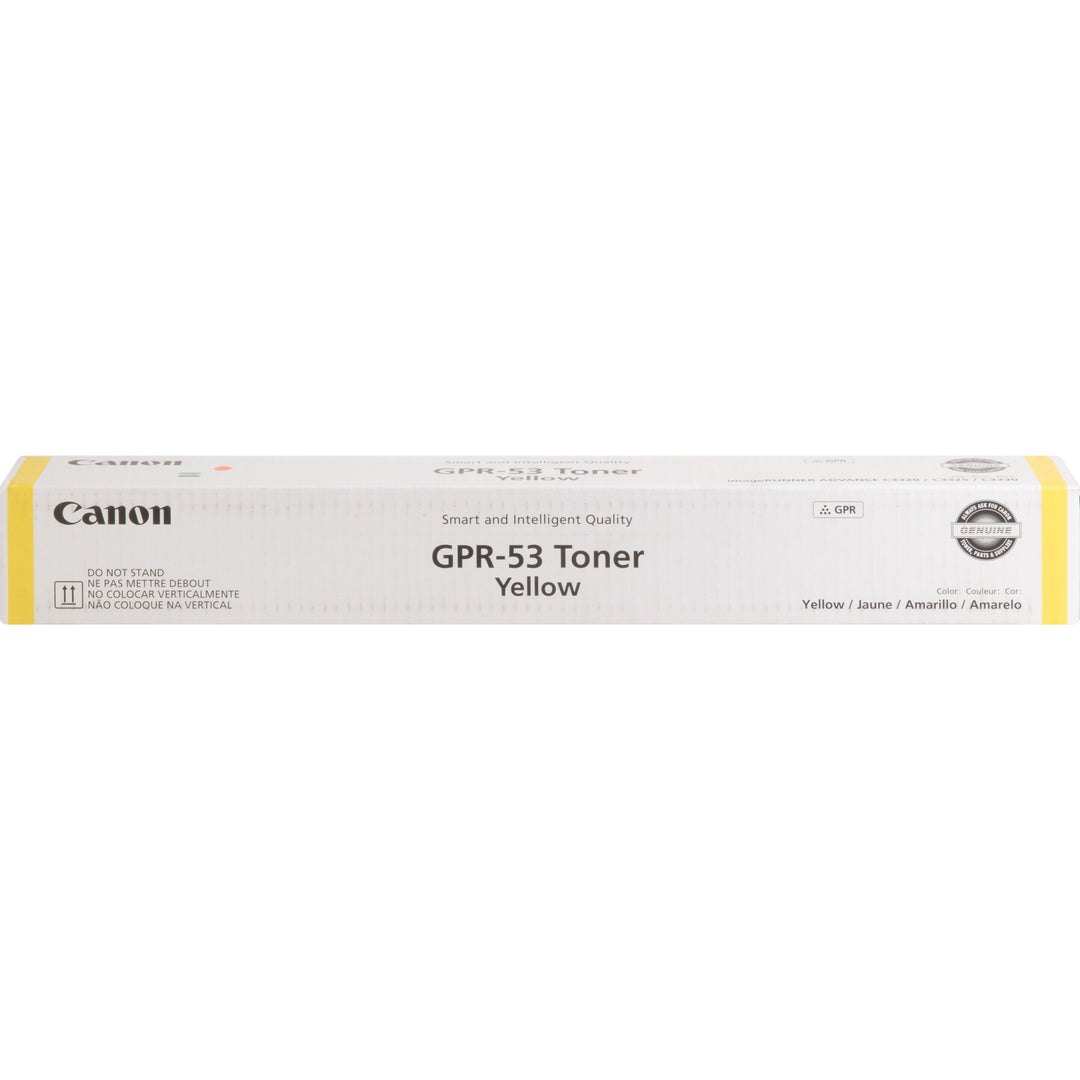 Image of Canon® Toner Cartridge, f/iR Adv 3325, GPR53, 19,000 Pg Yield, YW