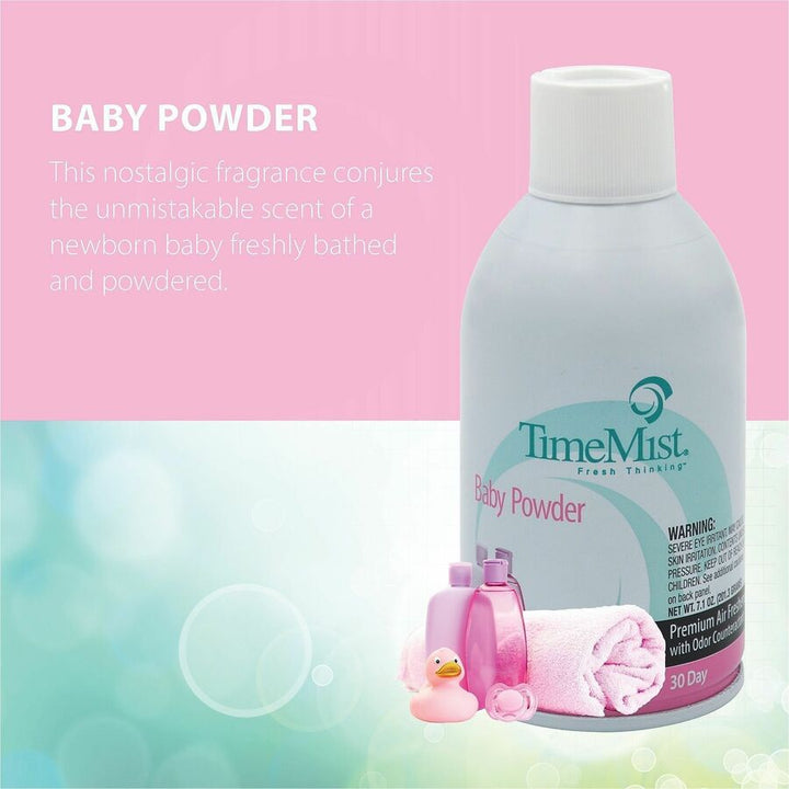 Image of TimeMist 1042686 Metered 30-Day Baby Powder Scent Refill