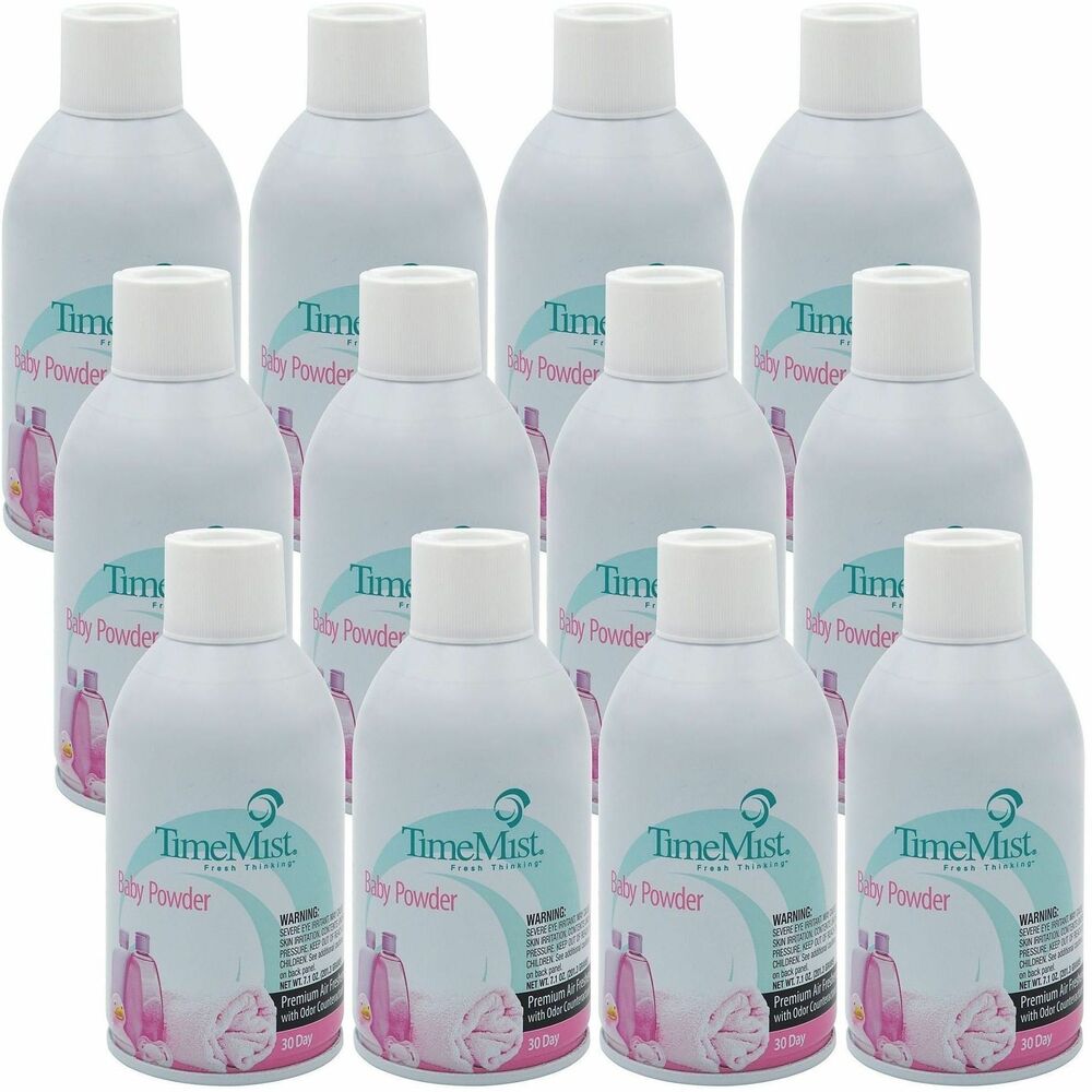 Image of Amrep, Inc Fragrance Refill,f/Metered Disp,6.6oz,12/CT,Baby Powder