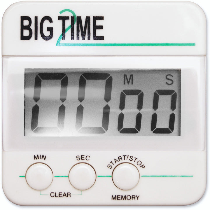 Image of Ashley Productions, Inc. Magnetic Digital Timer, Black/White