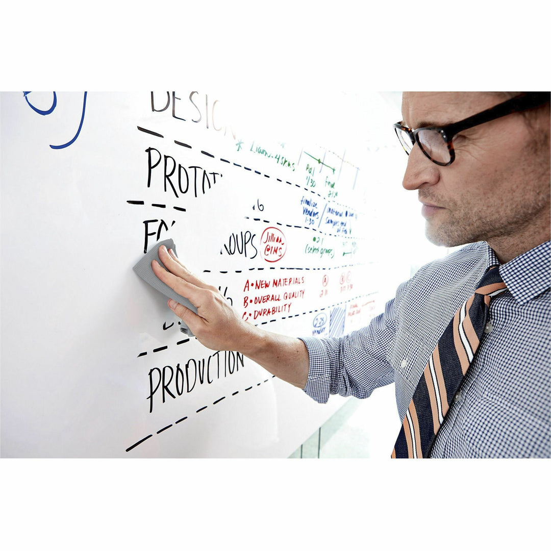 Image of Post-it® Dry Erase Surface, Laminate Film, 50 ft x 7 mil x 48", White