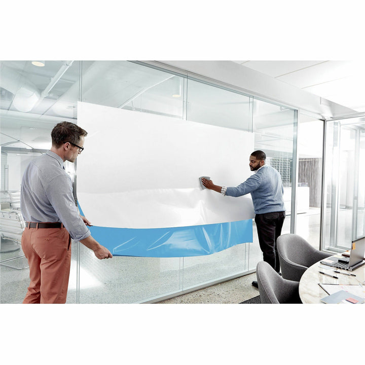 Image of Post-it® Dry Erase Surface, Laminate Film, 50 ft x 7 mil x 48", White