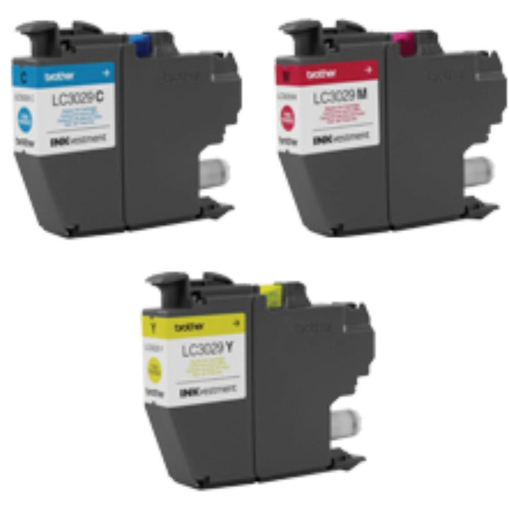 Image of Brother INKvestment LC30293PK Ink Cartridge, 1500 Pages (Per Cartridge), 3 / Pack