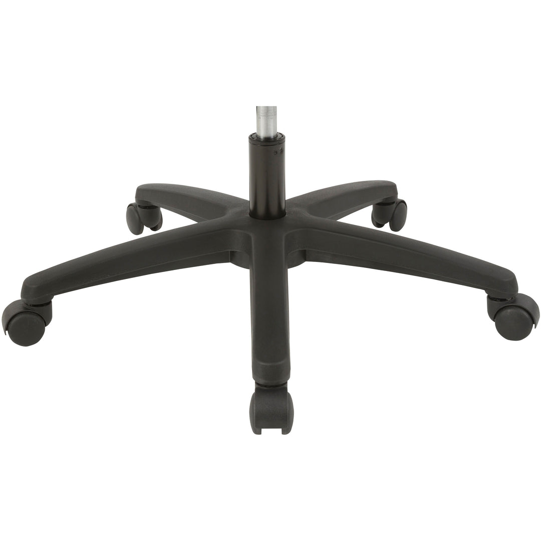 Image of Lorell Task Chair,Mesh Mid Back, 27-3/4"x27"x43-1/8", Black