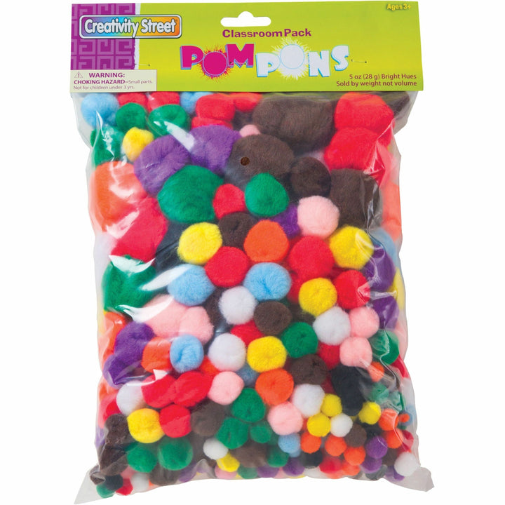 Image of Pacon® Classroom Pompoms Pack, 300/PK, AST