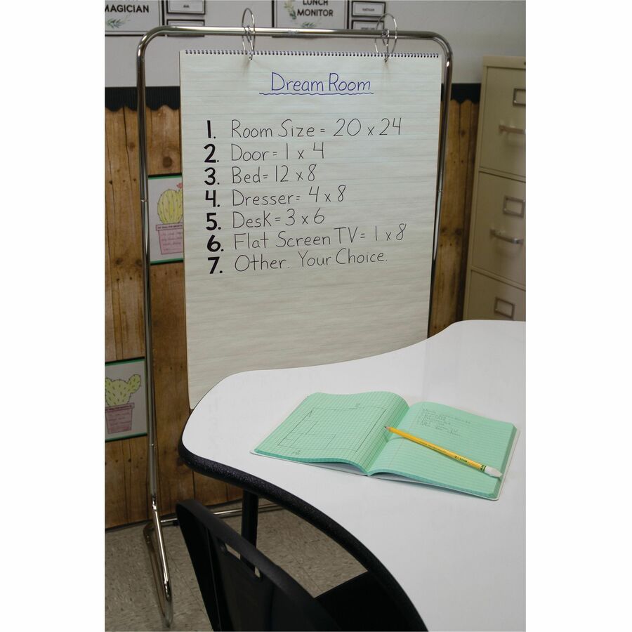 Image of Pacon® Composition Books, Dual-Ruled, 7-1/2"Lx9-3/4"H, 24/CT, Green