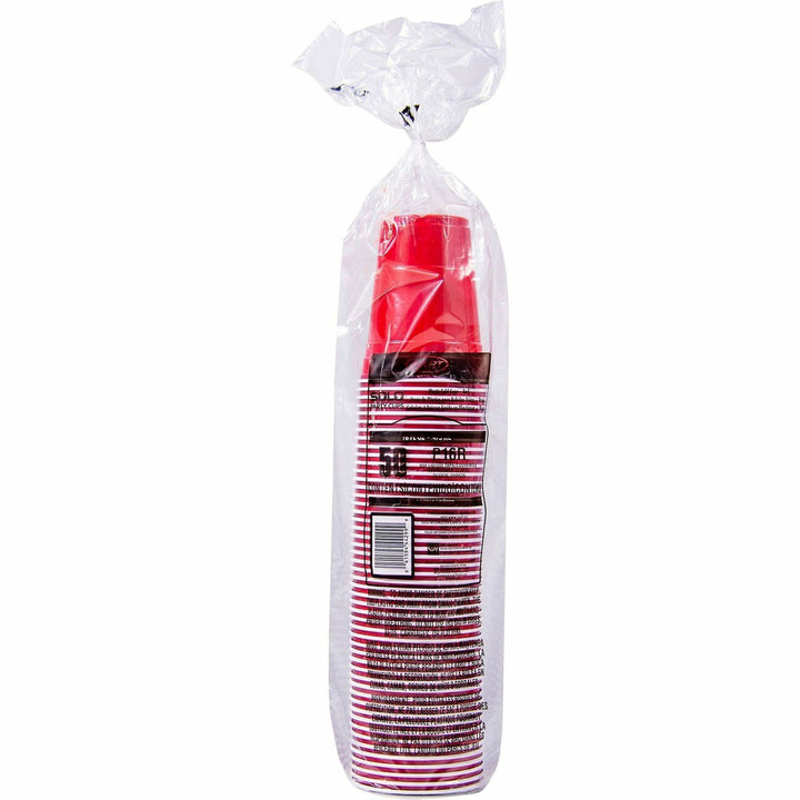 Image of SOLO® Party Cups, Plastic, 16oz., 20PK/CT, Red