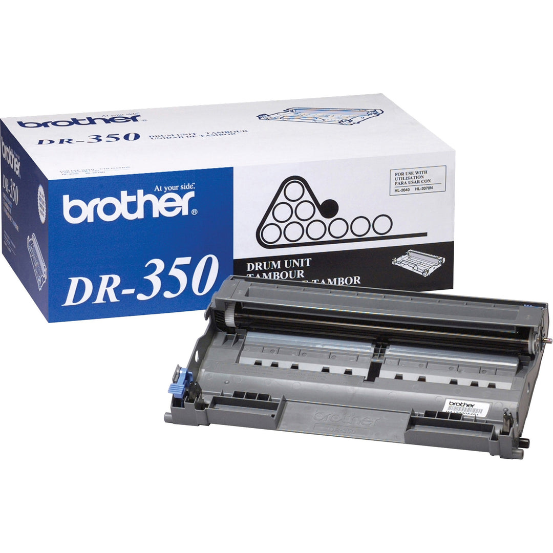 Image of Brother DR350 Replacement Drum Unit, Laser Print Technology, 12000, Black, 1 Each