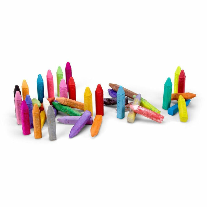 Image of Crayola 512064 Washable Sidewalk Chalk, Assorted, 64 / Box