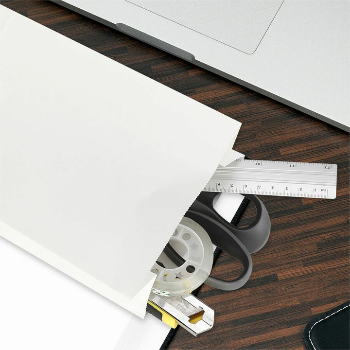 Image of Sparco Paper Bags, 6"x11", 100/PK, White