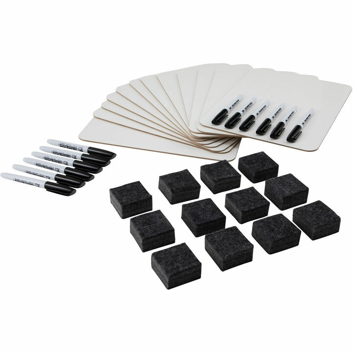Image of Charles Leonard® Lapboard Class Pack for 12 Students, 12" x 9", White Surface
