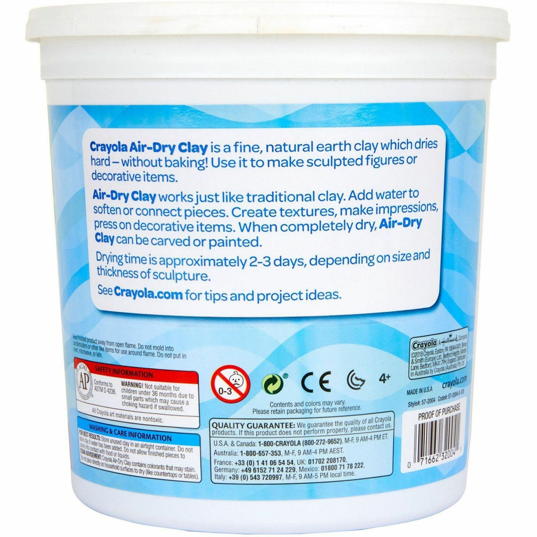 Image of Crayola® Air Dry Clay, 5lb, Terra Cotta