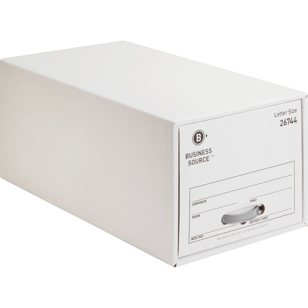 Image of Business Source Storage Drawer Ltr, 14-1/4"x25-1/4"x11-1/2", 6/CT, WE