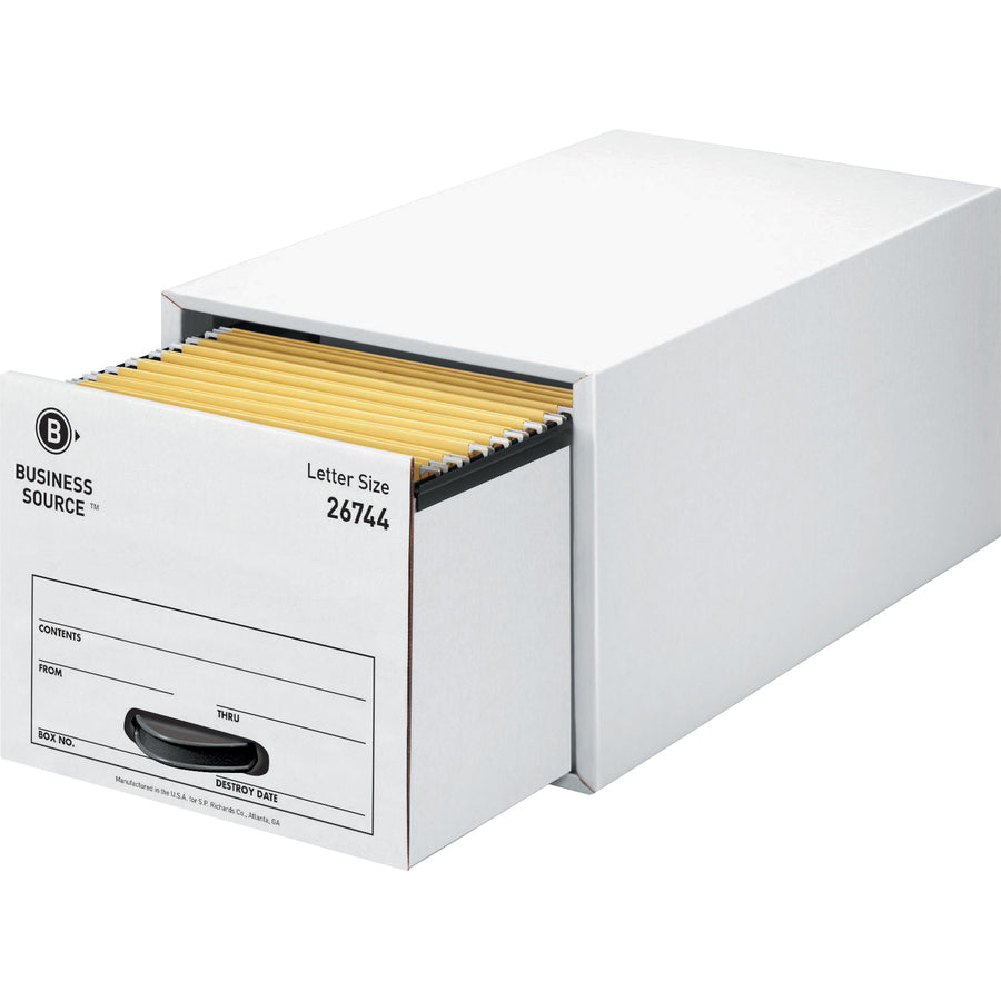 Image of Business Source Storage Drawer Ltr, 14-1/4"x25-1/4"x11-1/2", 6/CT, WE